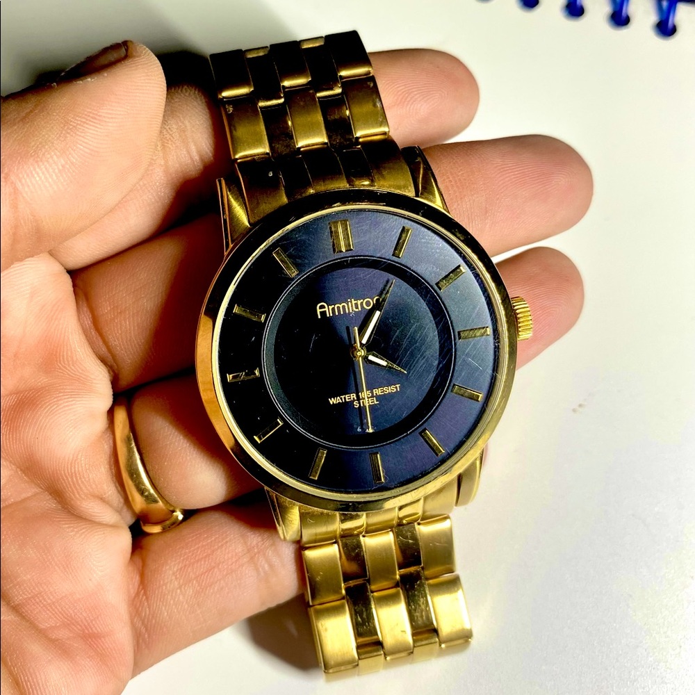 Armitron stainless steel mens watch